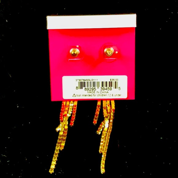 NWT- Betsey Johnson- Earrings - Picture 2 of 2